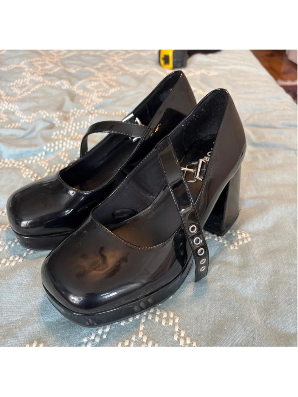 Women's Torrid Black Platform Mary Jane Heels Size 7.5